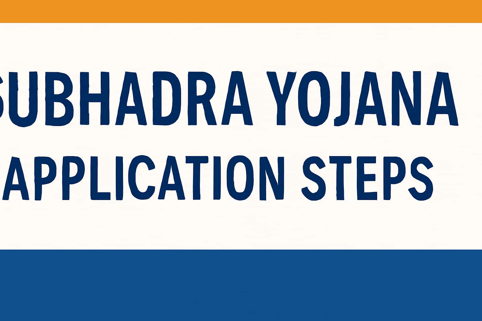 Subhadra Yojana Application Steps